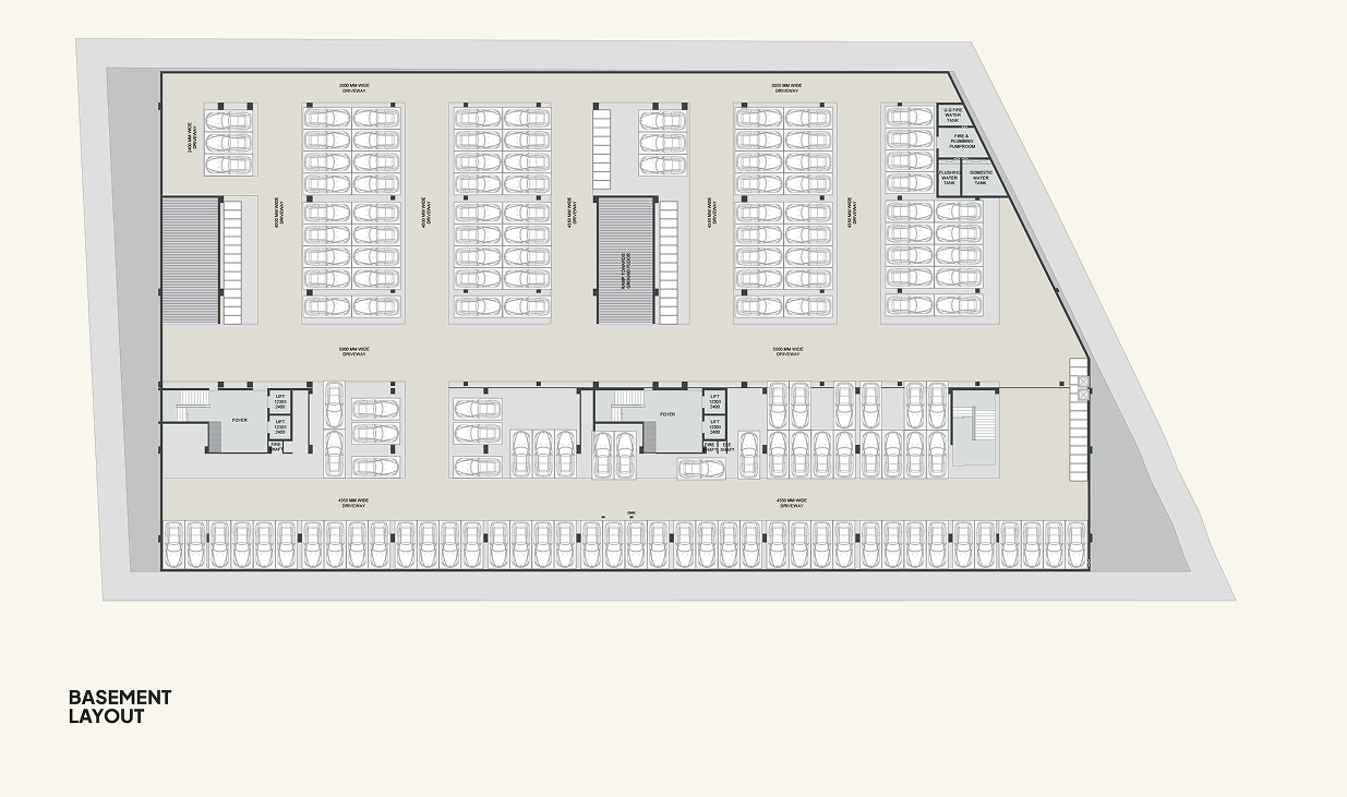 Third Floor Layout