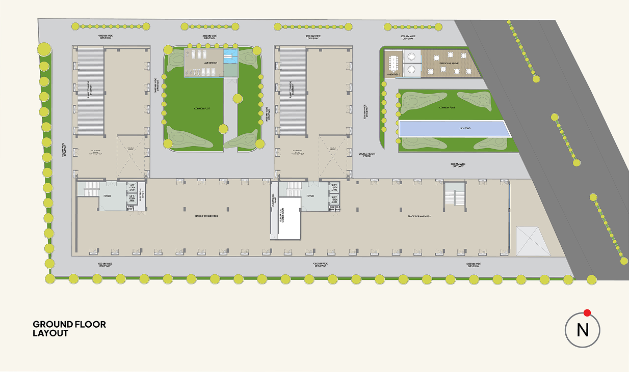 Third Floor Layout